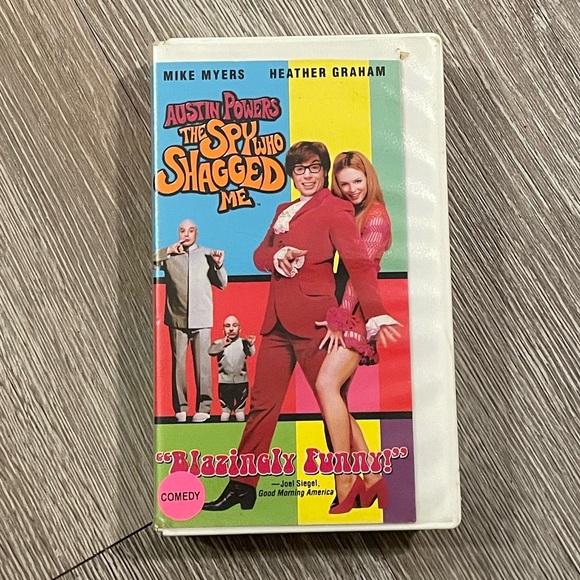 EUC VHS Tape “Austin Powers: The Spy Who Shagged Me” PG13, 1999 New Line Cinema - Picture 2 of 6